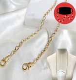 Fleurish Home Gold Loop Mask Holder/Glasses Holder *last chance