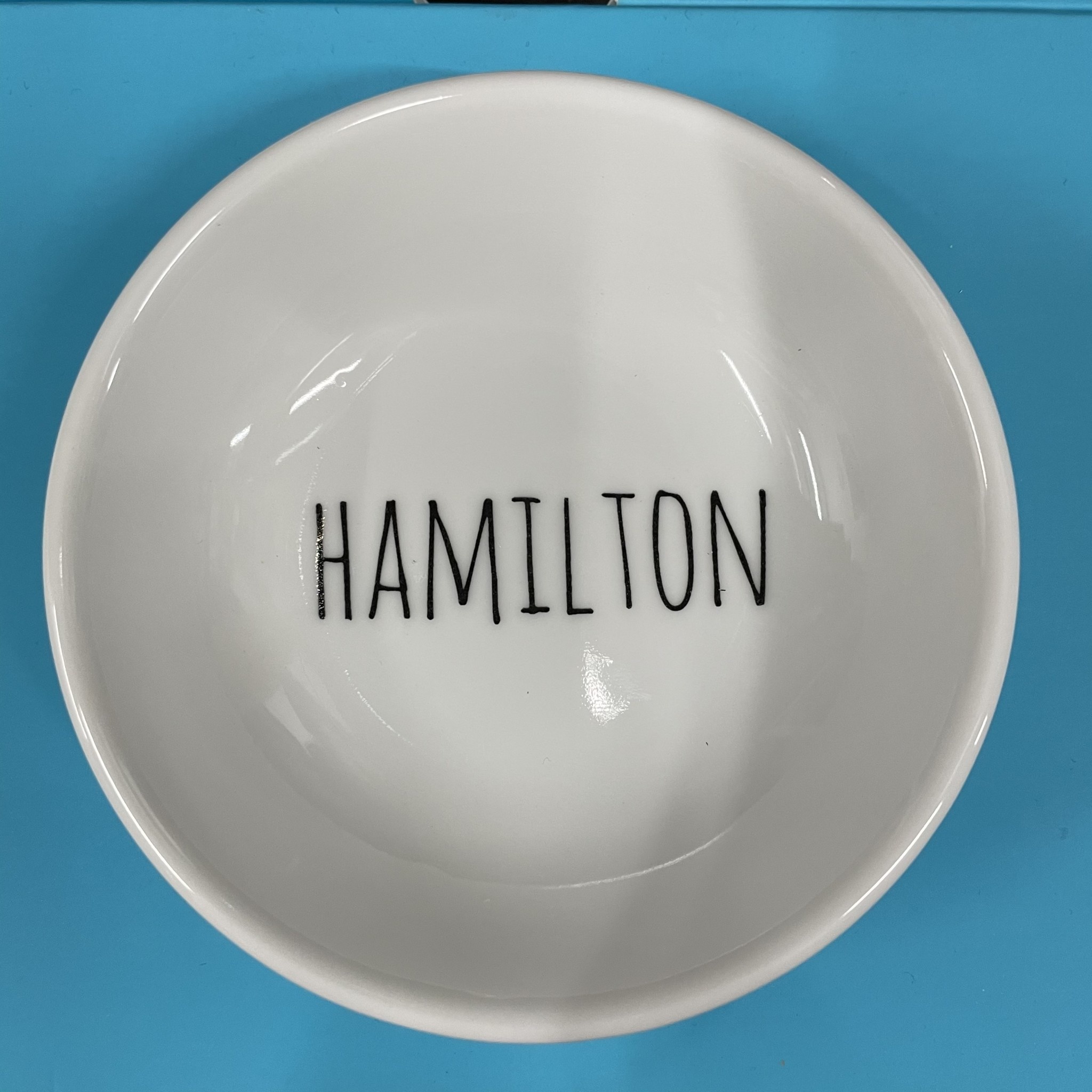 FLEURISH Hamilton Name Ring Dish