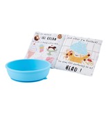 Mudpie MESS BOOK WITH SILICONE BOWL *last chance