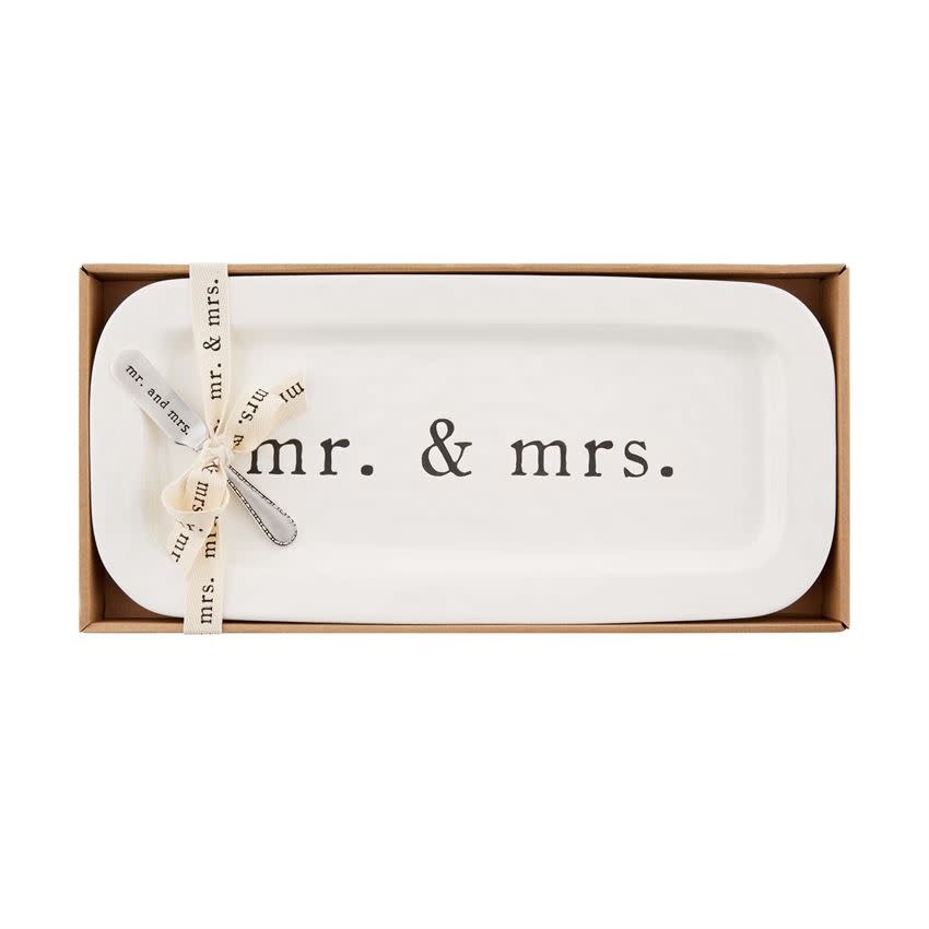 Mudpie Mr. & Mrs. Hostess Set