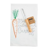 Mudpie CARROT TOWEL WITH TOOL SET *last chance