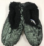Fleurish Home Gilded Fur Slippers (various) *last chance