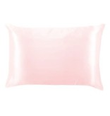 Fleurish Home Pink Satin Pillowcase (Rosewater)