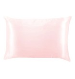FLEURISH Pink Satin Pillowcase (Rosewater)