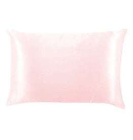 FLEURISH Pink Satin Pillowcase (Rosewater)