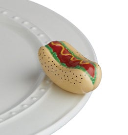 nora fleming chicago dog mini (hotdog) A231
