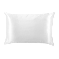 FLEURISH Grey Satin Pillowcase (Moonlight)