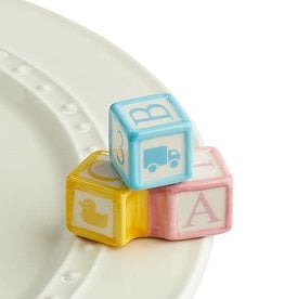 nora fleming ohhh, baby! mini (abc blocks) A191 *retired