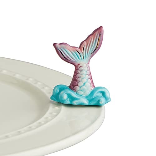 nora fleming mermaid moments mini (mermaid tail) A224 *retired 3/2024