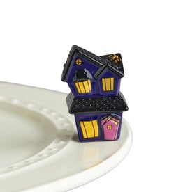 nora fleming spooky spaces mini (haunted house) A253