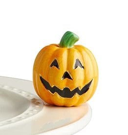 nora fleming carved cutie mini (jack o lantern) A216