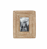 Mudpie RECTANGLE SMALL BEADED FRAME