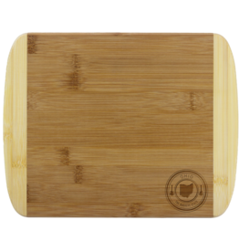 Totally Bamboo State of Ohio Stamp Series 11" Cutting Board