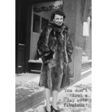 Trash Talk by Annie Trash Talk Greeting Card- You Don't Look