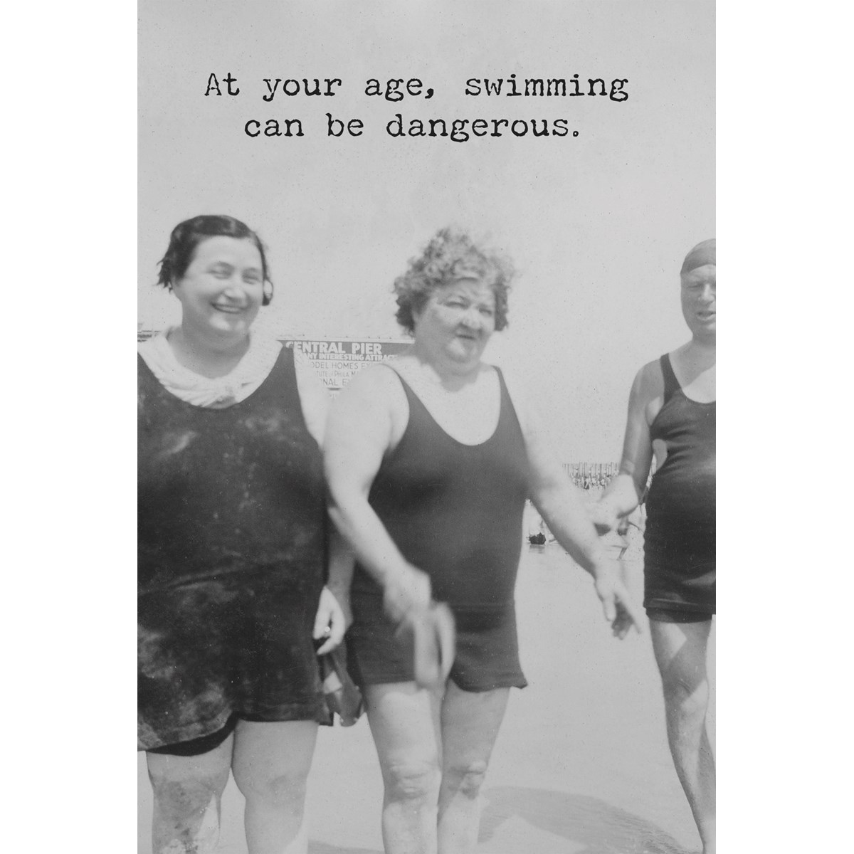 Trash Talk by Annie Trash Talk Greeting Card - Dangerous .