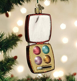 Old World Christmas MAKEUP PALETTE Ornament *last chance