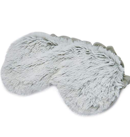 Warmies Marshmallow Eye Mask Grey Warmies Gray