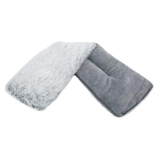 Warmies Marshmallow Neck Wrap Grey Warmies Gray