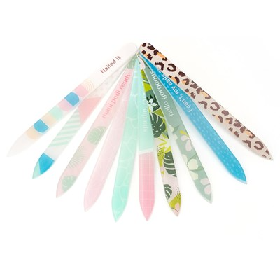DM Merchandising Print Glass Nail File (one piece-various designs available)