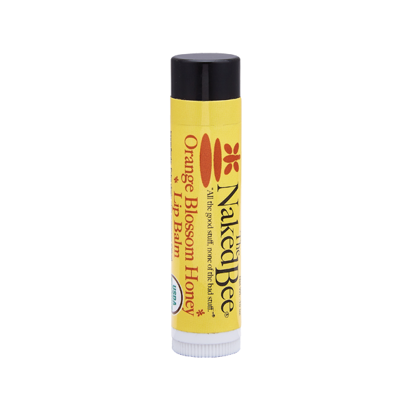 Naked Bee Orange Blossom Honey USDA Organic Lip Balm