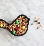 nora fleming melamine graphite bird bowl *retired