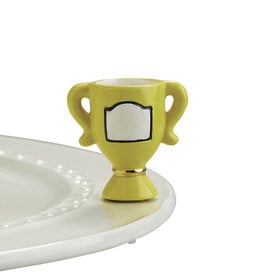 nora fleming winner, winner! mini (trophy) A275  *retired-limited supply available