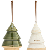 Demdaco Merry Jolly Tree Ornament (choice of 2 styles)
