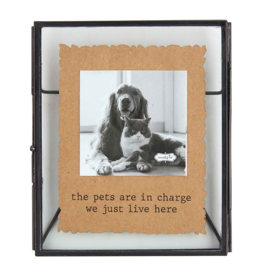Mudpie PET IN CHARGE GLASS PET FRAME
