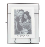 Mudpie BLESSED GLASS METAL FRAME