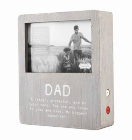 Mudpie 4x6 Dad Voice Recorder Frame