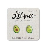 Lilliput Little Things NEW Kawaii Avocado Earrings