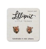 Lilliput Little Things Tiger Earrings (Lilliput)