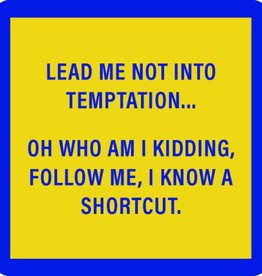 Drinks on Me Shortcut Coaster