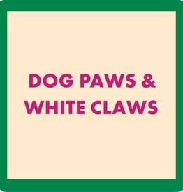 Drinks on Me Dog Paws Coaster