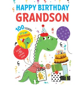 Sourcebooks Happy Birthday Grandson Book