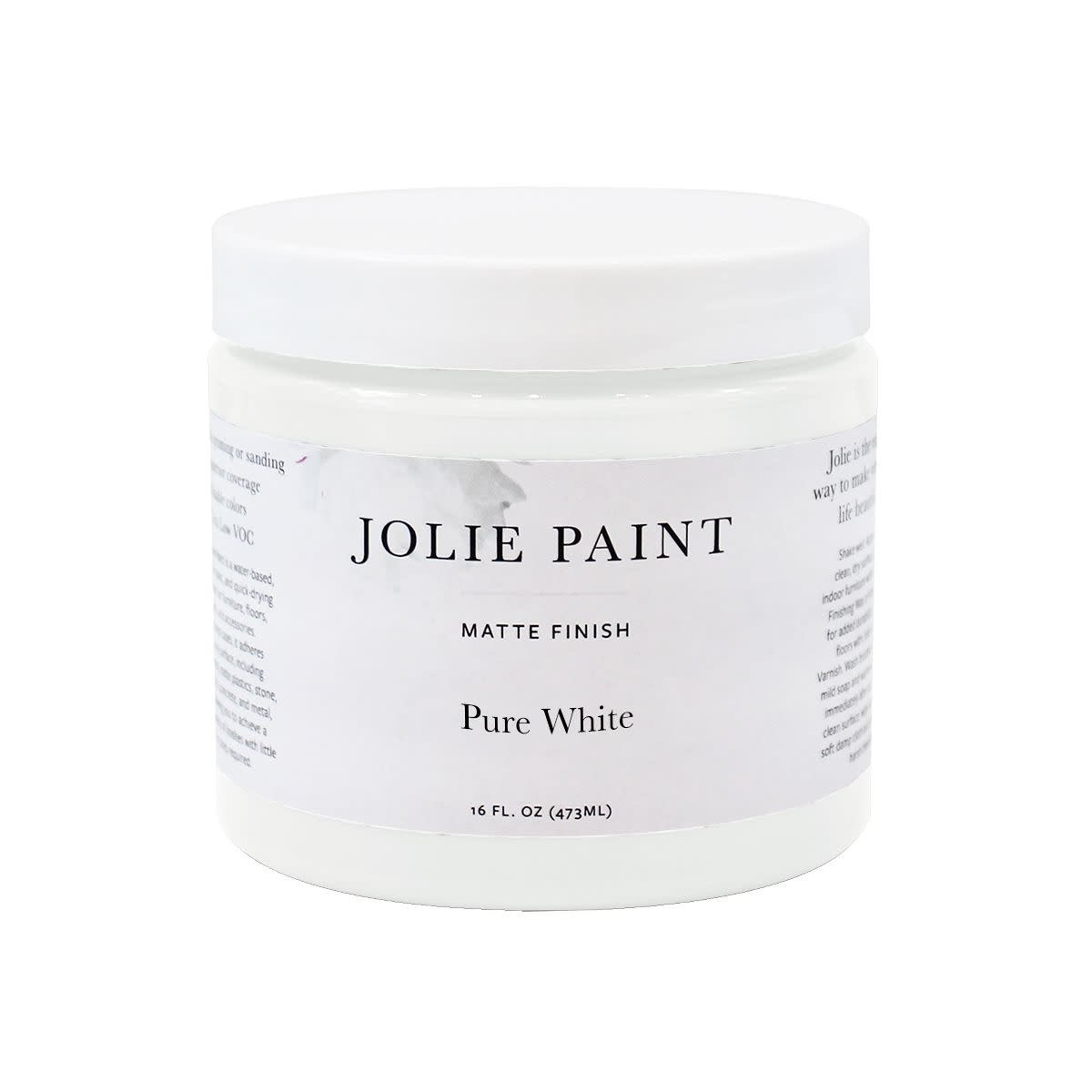 Pure White Matte Finish Paint