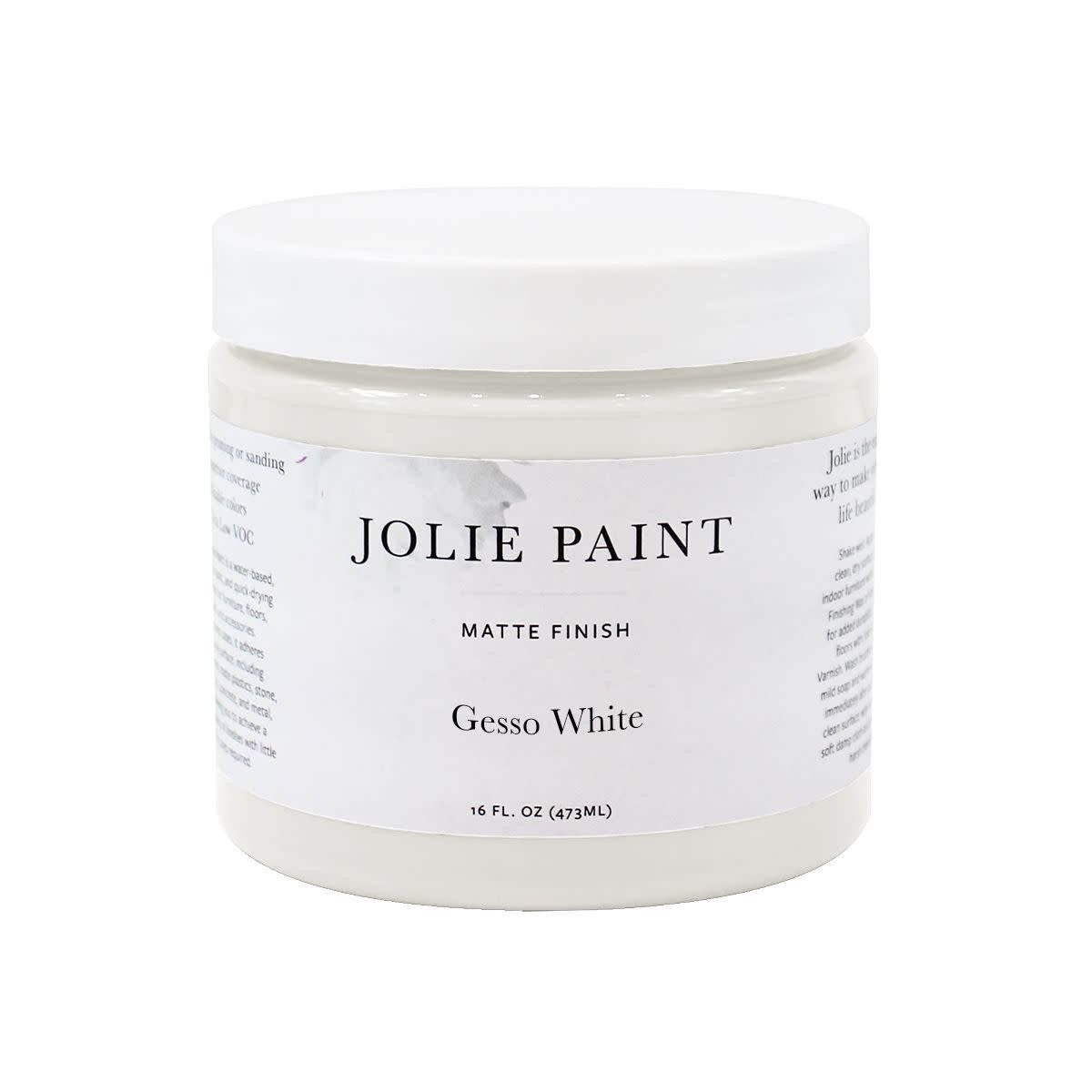 Jolie Home Gesso White Matte Finish Paint