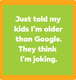 Drinks on Me Google Coaster