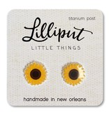 Lilliput Little Things NEW Sunflower Earrings