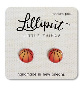 Lilliput Little Things Basketball Earrings (Lilliput)