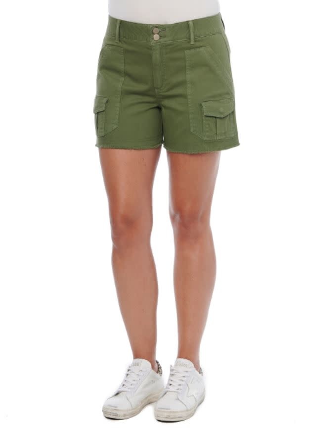 Democracy AB SOLUTION HIGH RISE DOUBLE BUTTON UTILITY SHORT