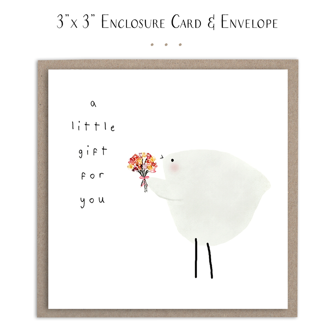 Susan Case Designs A Little Gift For You Mini Card