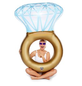 BigMouth Inc Bling Ring Pool Float