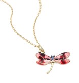 Bamboo Trading Company Free Spirit Dragonfly Necklace Love