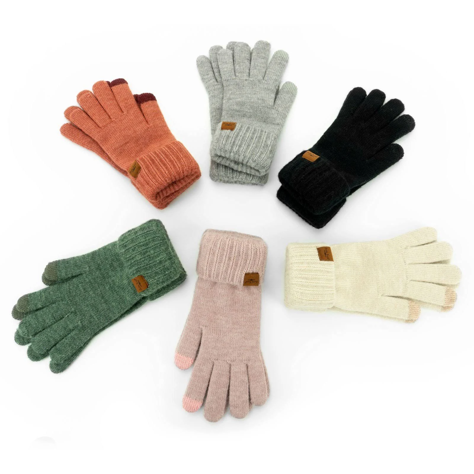 Fleurish Home Knit Texting Gloves