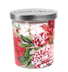 Michel Design Works Christmas Bouquet Candle Jar with Lid