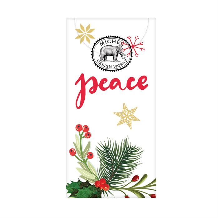 Michel Design Works Joy to the World (Peace) Pocket Tissues