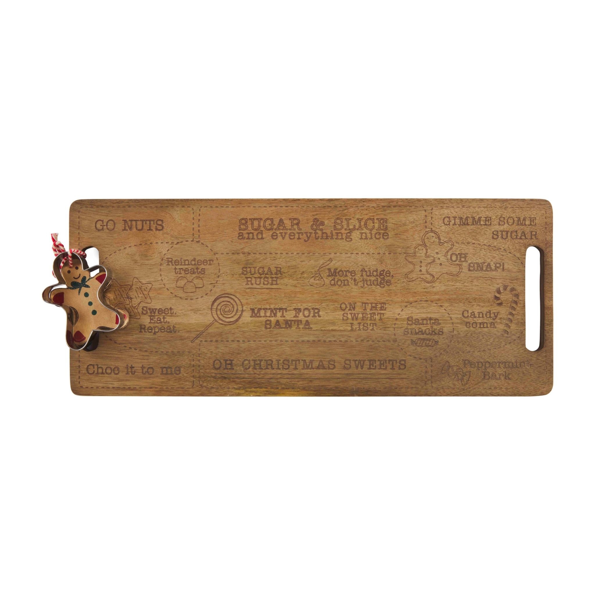Mudpie HOLIDAY SWEETS SERVING BOARD