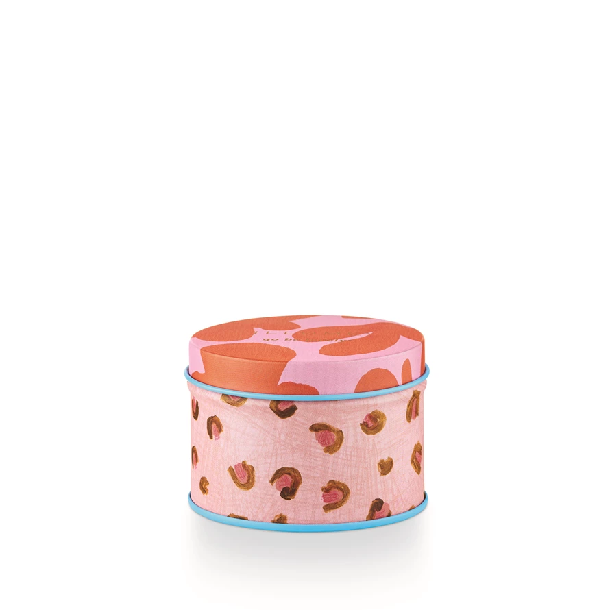 Illume Pink Pepper Fruit Small Fleur Tin Candle