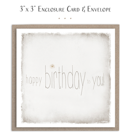 Susan Case Designs Happy Birthday To You Mini Card